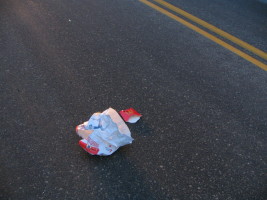 happy meal in road